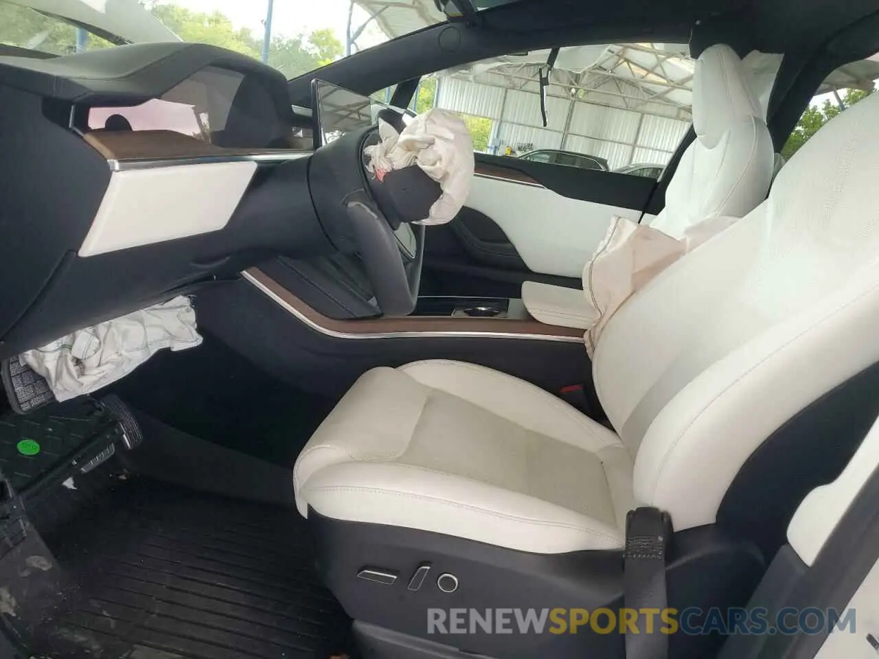 7 Photograph of a damaged car 7SAXCBE5XPF378671 TESLA MODEL X 2023