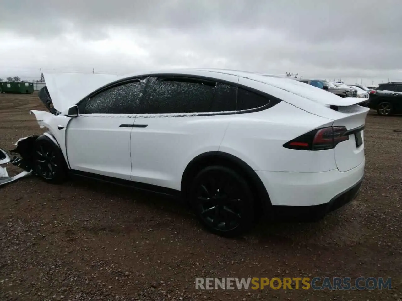2 Photograph of a damaged car 7SAXCBE5XPF399133 TESLA MODEL X 2023