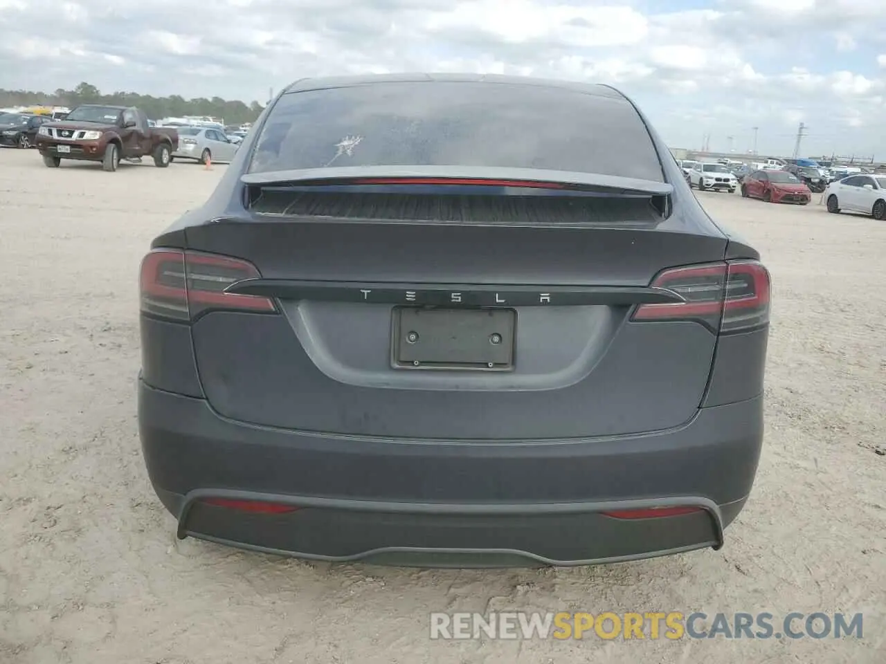 6 Photograph of a damaged car 7SAXCBE5XPF399262 TESLA MODEL X 2023