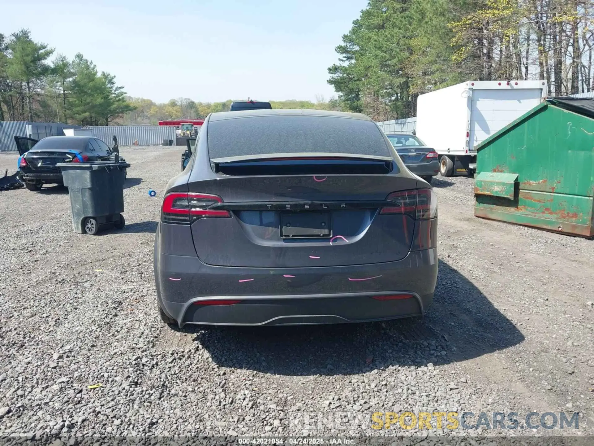 17 Photograph of a damaged car 7SAXCBE5XPF414293 TESLA MODEL X 2023