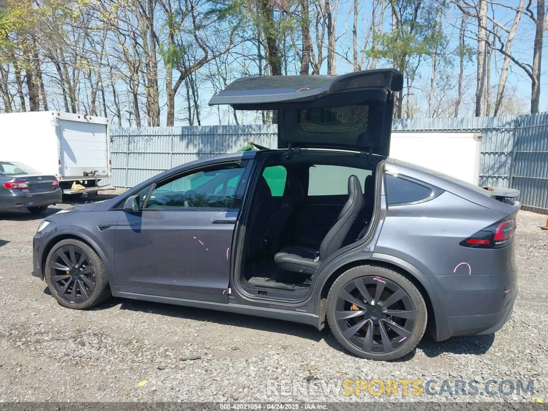 20 Photograph of a damaged car 7SAXCBE5XPF414293 TESLA MODEL X 2023