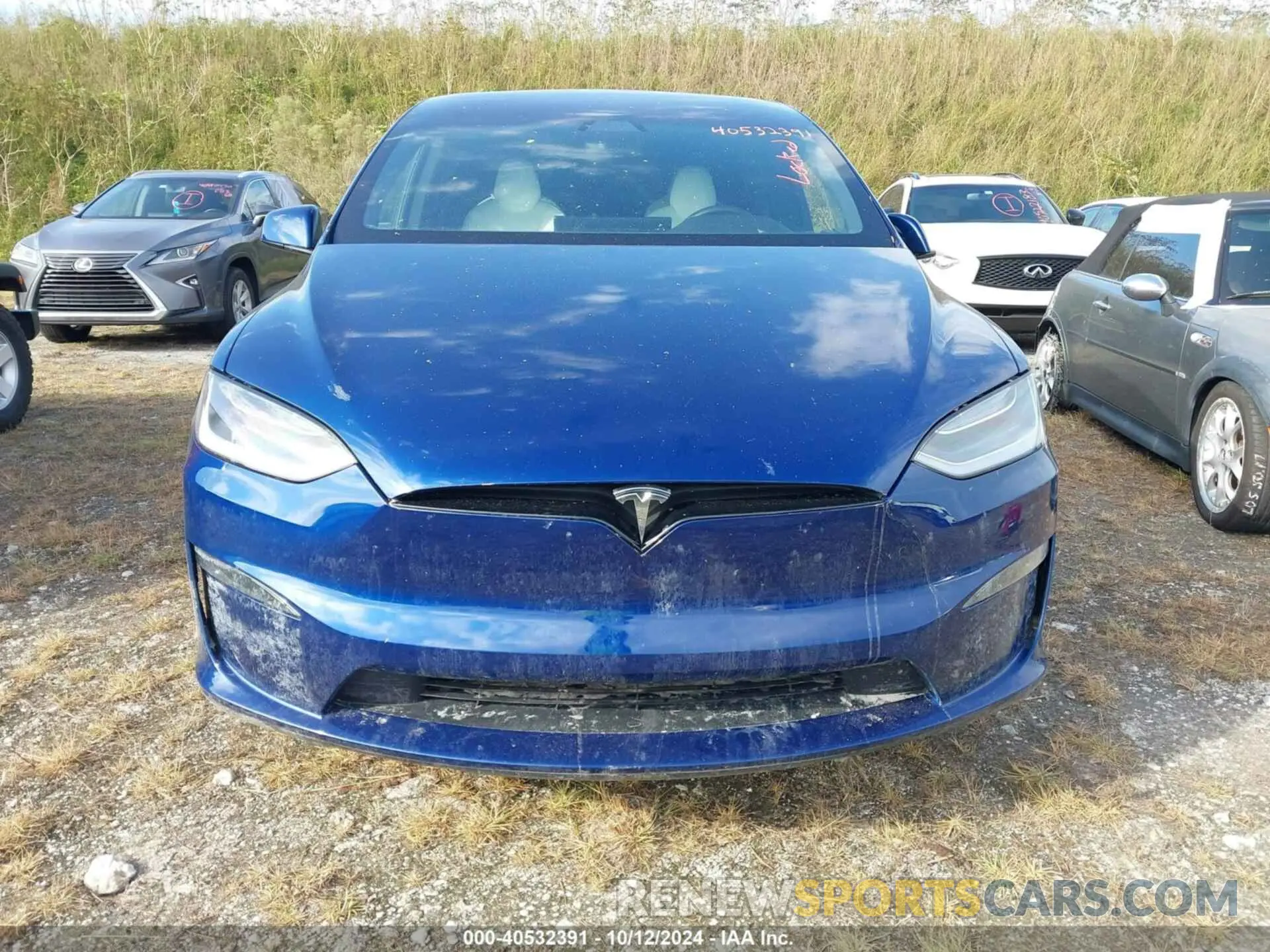 11 Photograph of a damaged car 7SAXCBE60PF386982 TESLA MODEL X 2023
