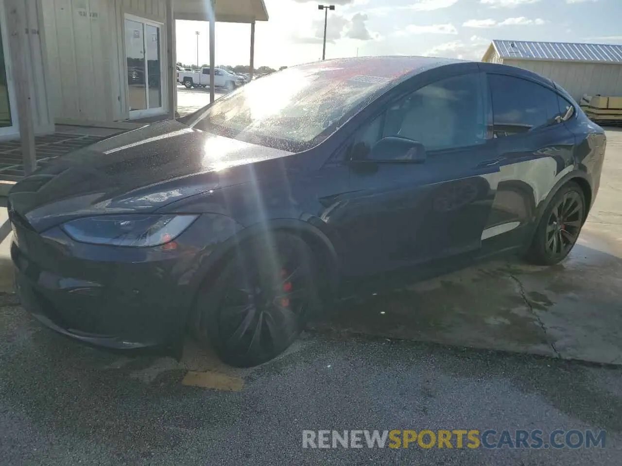 1 Photograph of a damaged car 7SAXCBE60PF423769 TESLA MODEL X 2023