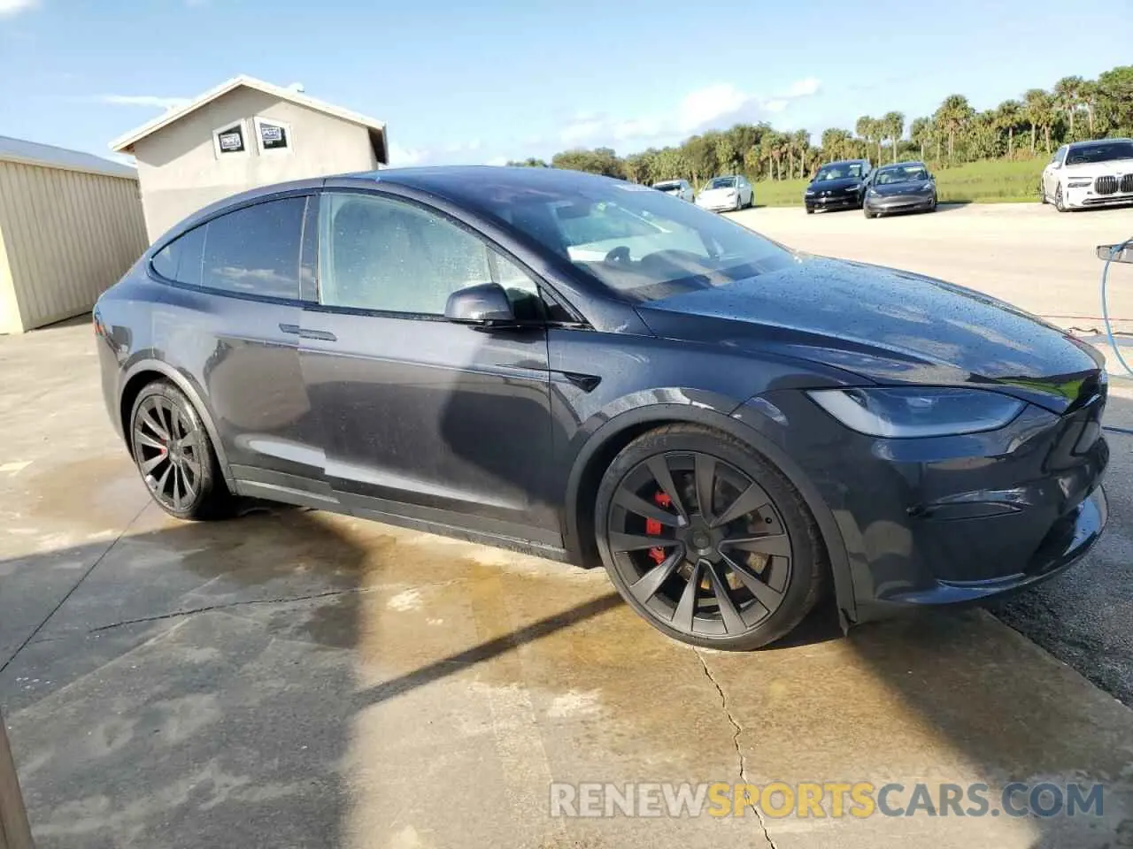 4 Photograph of a damaged car 7SAXCBE60PF423769 TESLA MODEL X 2023