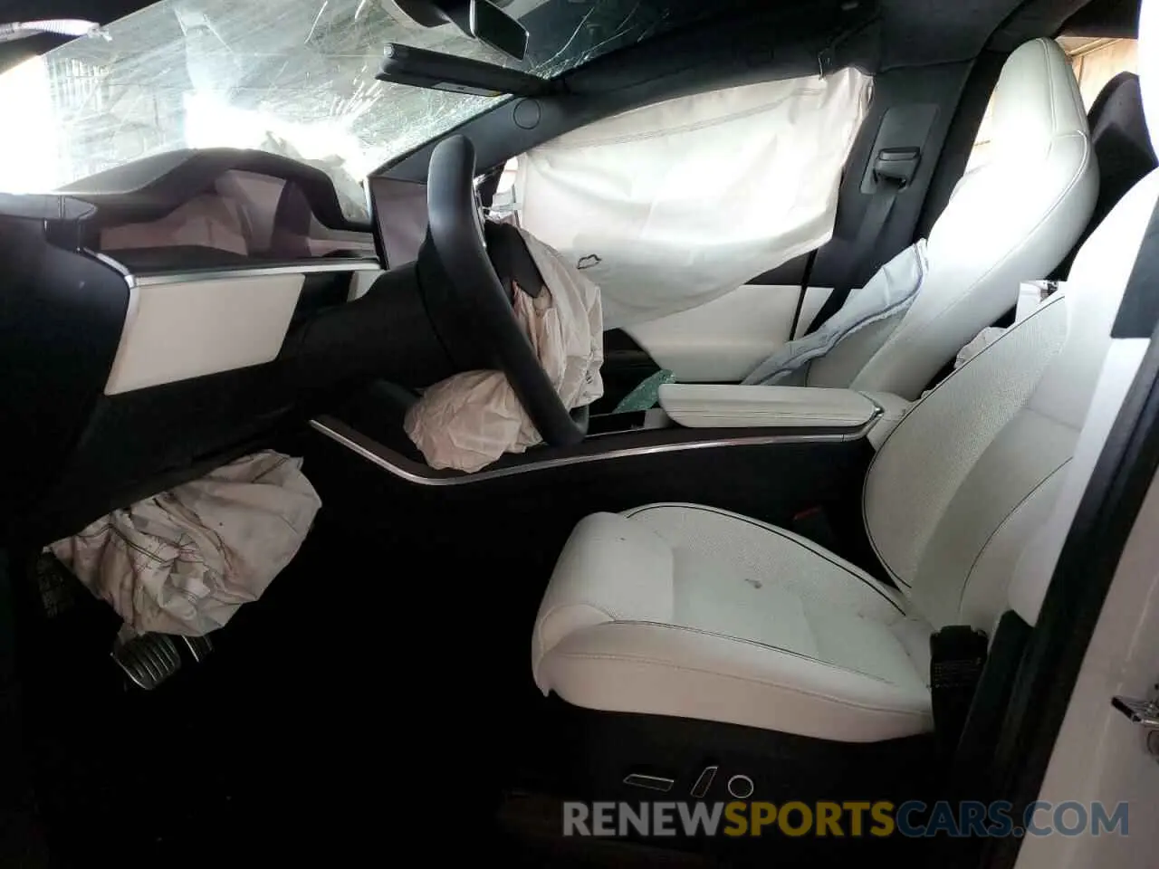7 Photograph of a damaged car 7SAXCBE61PF375022 TESLA MODEL X 2023