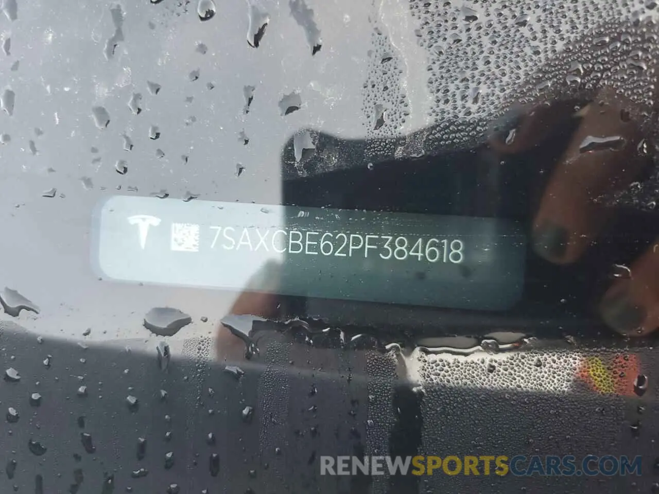 13 Photograph of a damaged car 7SAXCBE62PF384618 TESLA MODEL X 2023