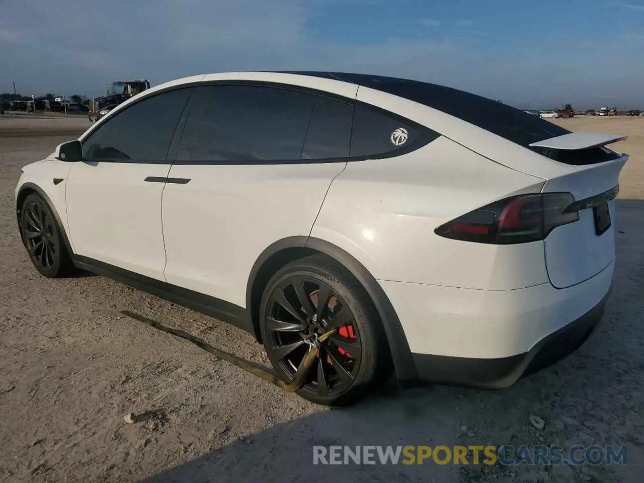 2 Photograph of a damaged car 7SAXCBE62PF384618 TESLA MODEL X 2023