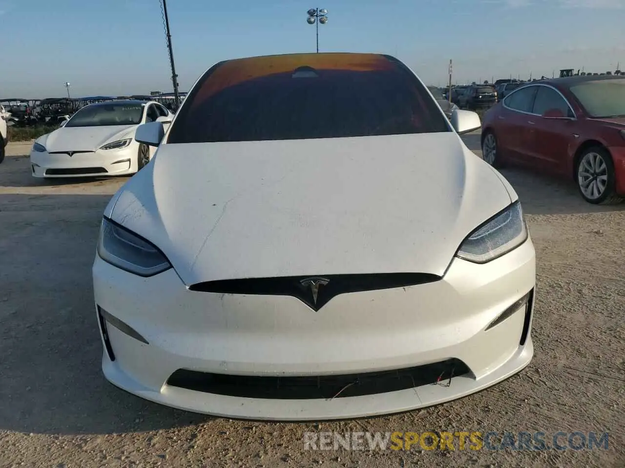5 Photograph of a damaged car 7SAXCBE62PF384618 TESLA MODEL X 2023
