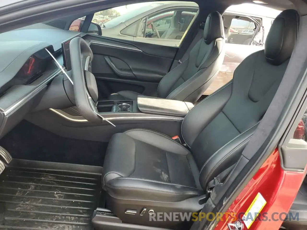 7 Photograph of a damaged car 7SAXCBE62PF427287 TESLA MODEL X 2023