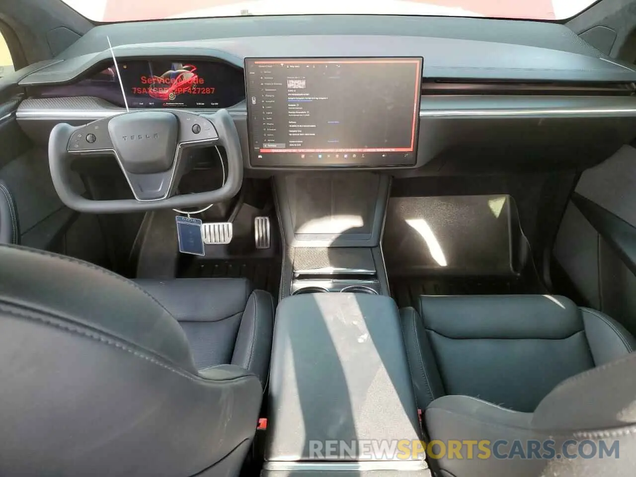 8 Photograph of a damaged car 7SAXCBE62PF427287 TESLA MODEL X 2023