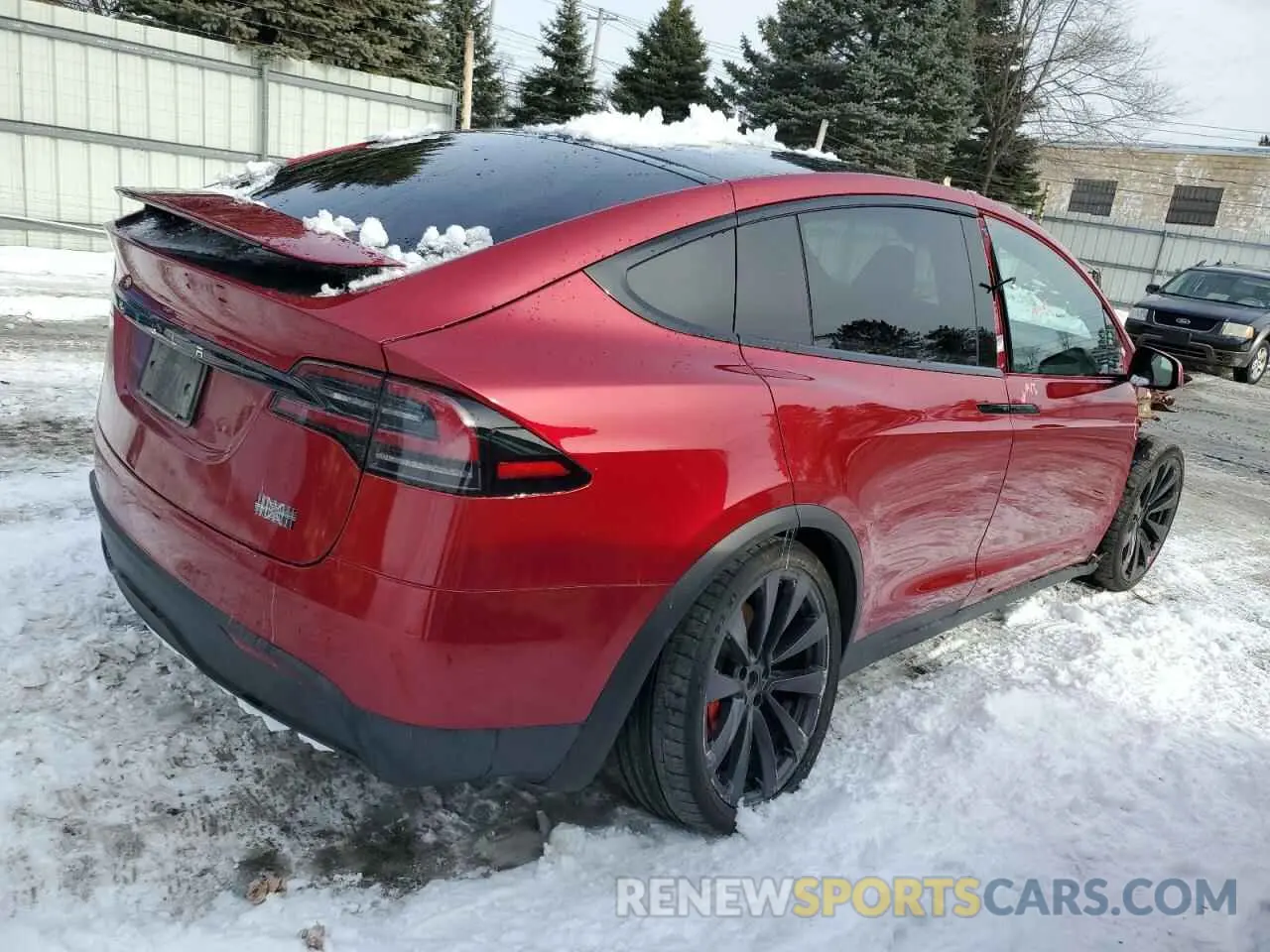 3 Photograph of a damaged car 7SAXCBE63PF391027 TESLA MODEL X 2023