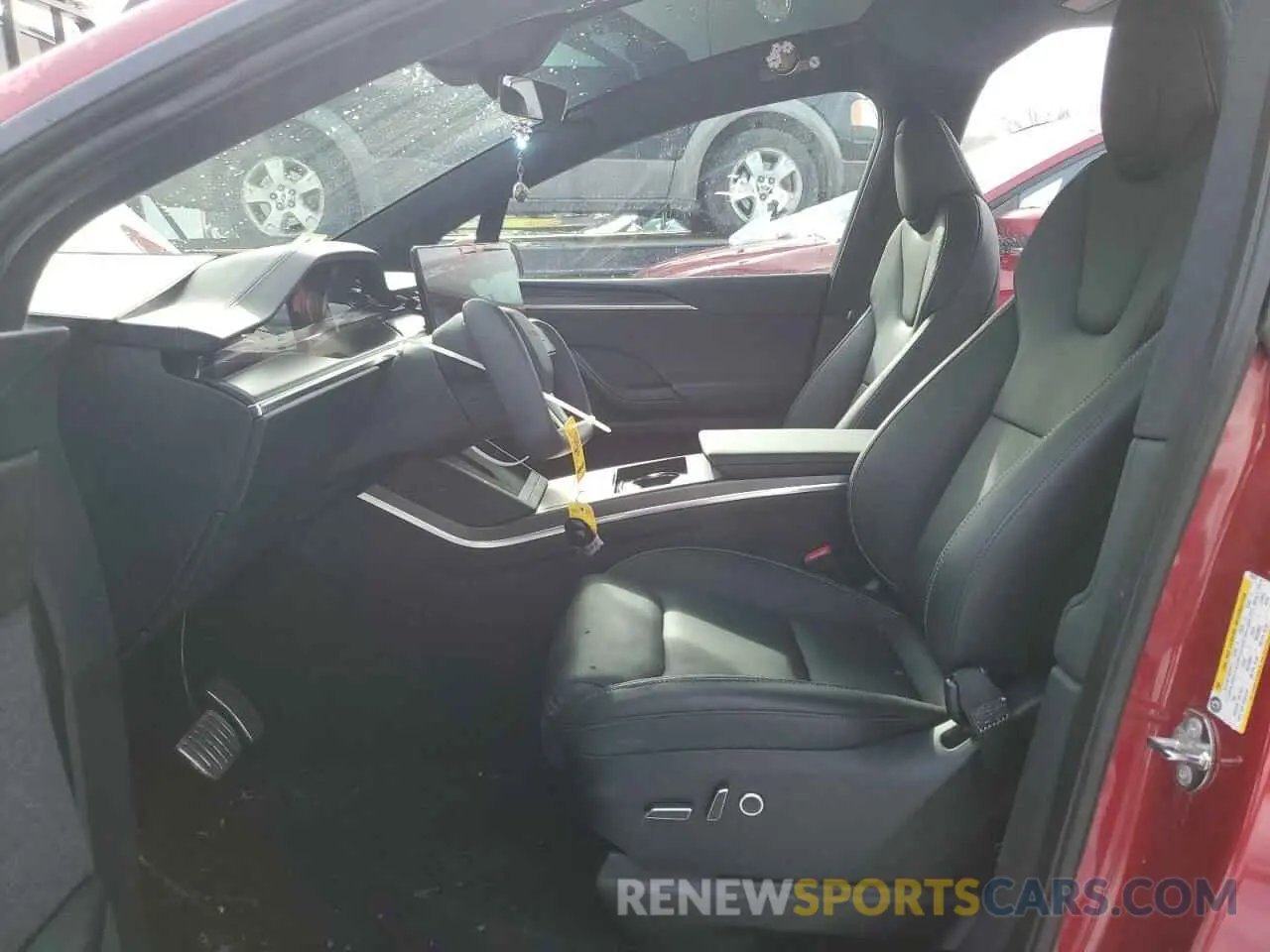 7 Photograph of a damaged car 7SAXCBE63PF391027 TESLA MODEL X 2023