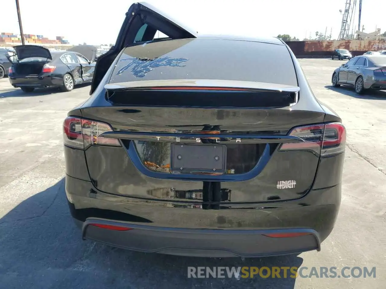 6 Photograph of a damaged car 7SAXCBE63PF401720 TESLA MODEL X 2023
