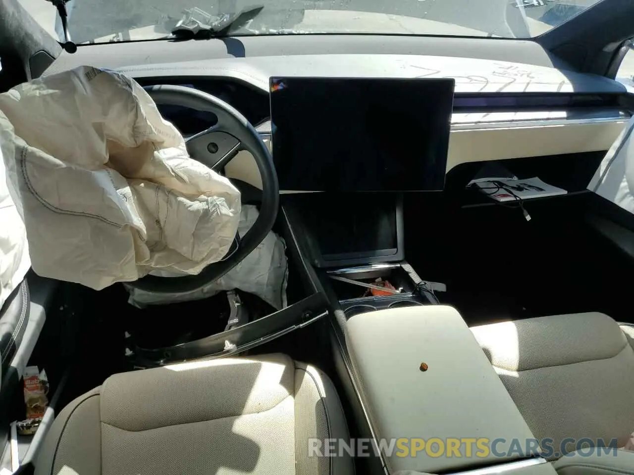 8 Photograph of a damaged car 7SAXCBE63PF401720 TESLA MODEL X 2023