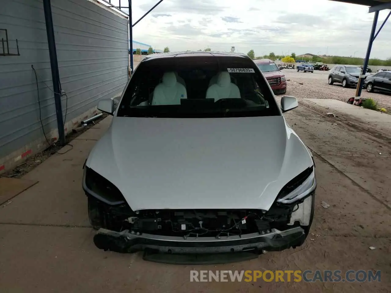 5 Photograph of a damaged car 7SAXCBE64PF405369 TESLA MODEL X 2023