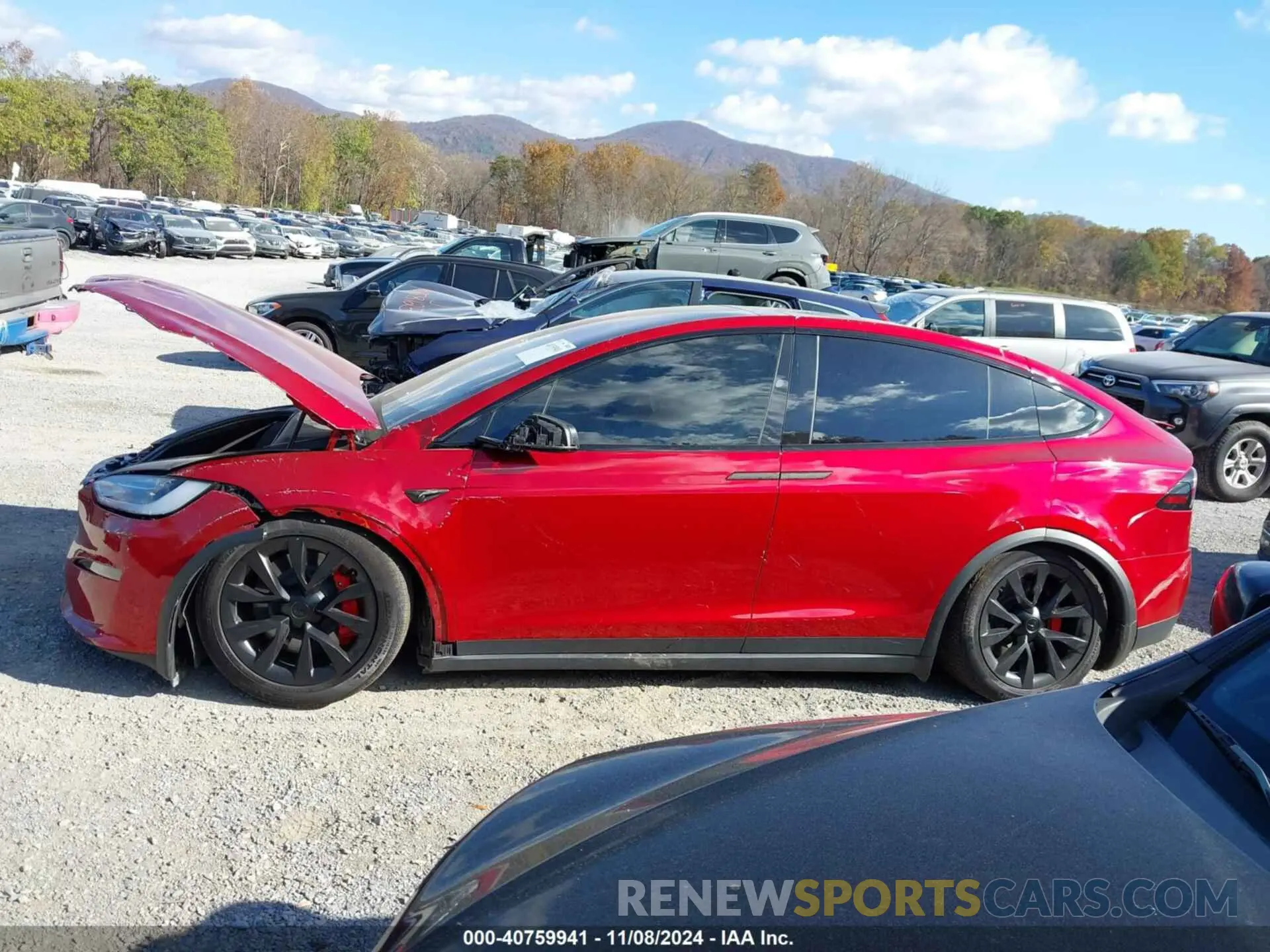 15 Photograph of a damaged car 7SAXCBE65PF391997 TESLA MODEL X 2023