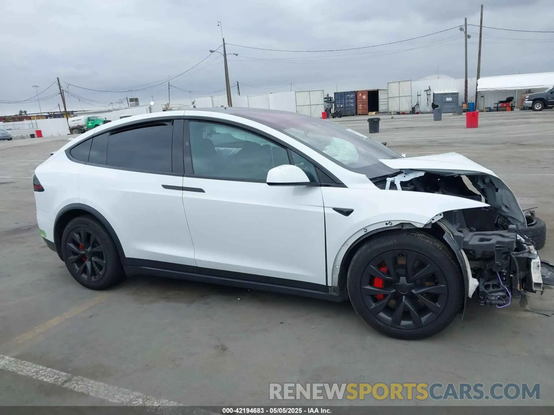 13 Photograph of a damaged car 7SAXCBE65PF400262 TESLA MODEL X 2023
