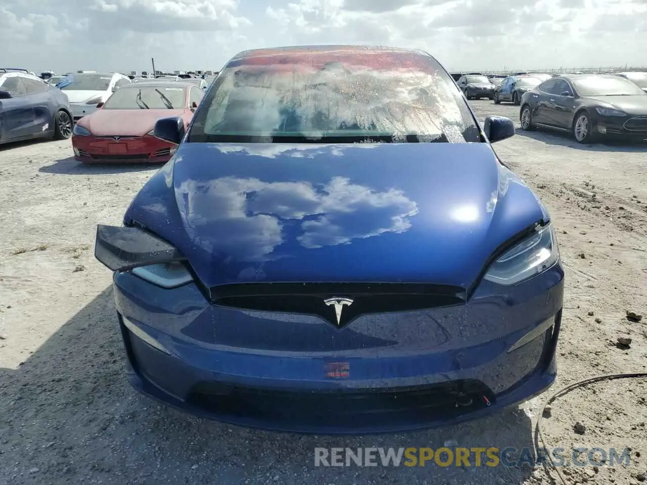 5 Photograph of a damaged car 7SAXCBE65PF403680 TESLA MODEL X 2023