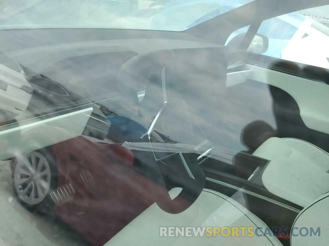 9 Photograph of a damaged car 7SAXCBE65PF403680 TESLA MODEL X 2023