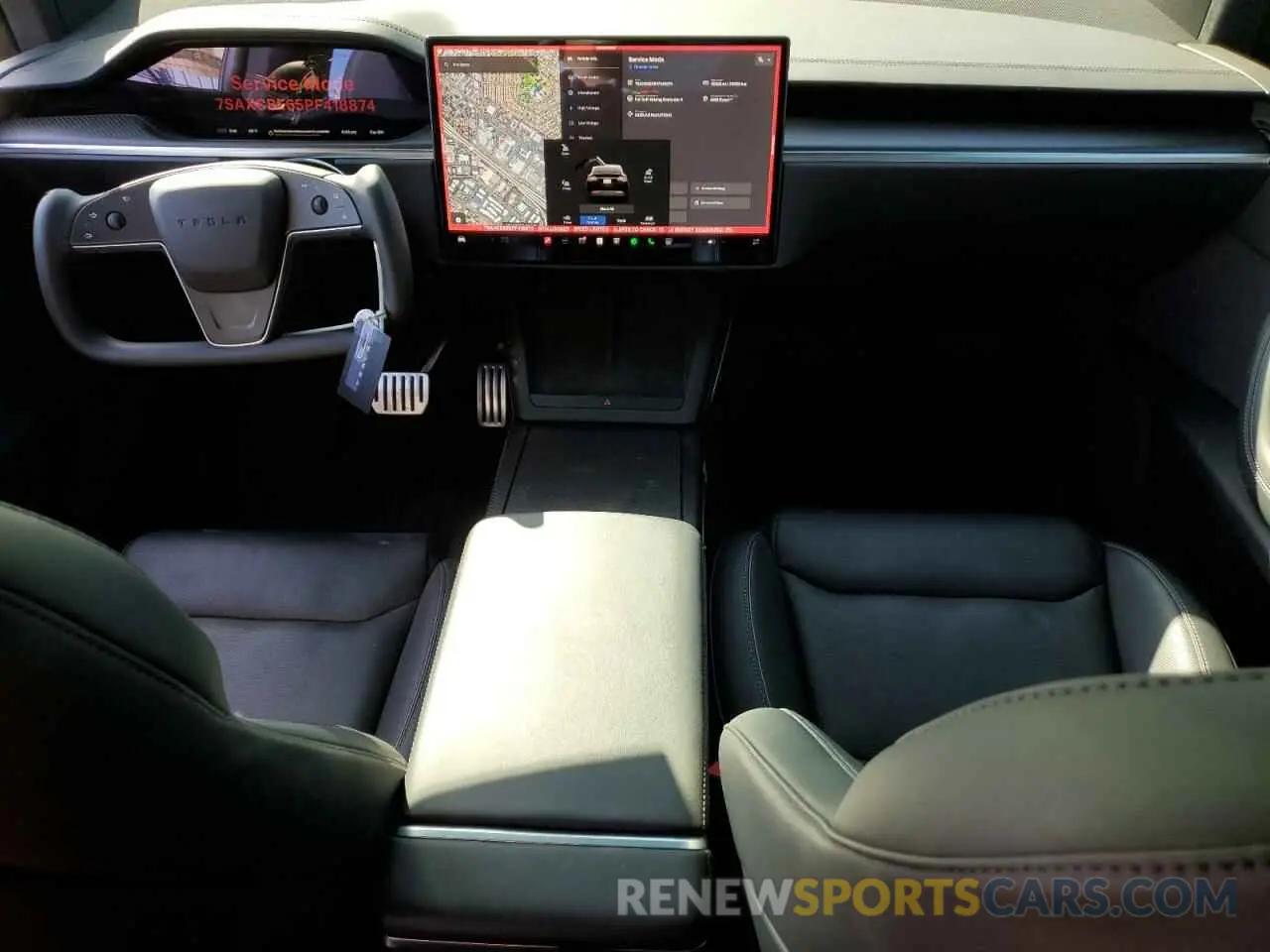 8 Photograph of a damaged car 7SAXCBE65PF418874 TESLA MODEL X 2023