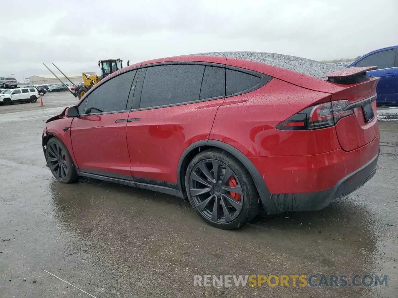 2 Photograph of a damaged car 7SAXCBE66PF404952 TESLA MODEL X 2023