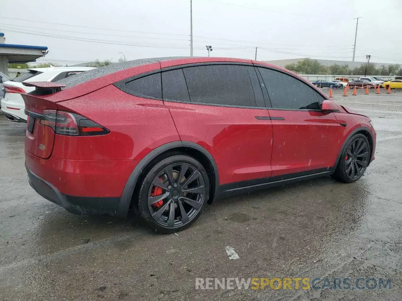 3 Photograph of a damaged car 7SAXCBE66PF404952 TESLA MODEL X 2023