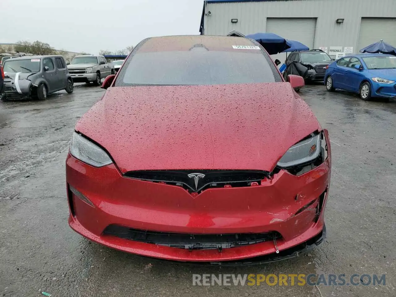 5 Photograph of a damaged car 7SAXCBE66PF404952 TESLA MODEL X 2023