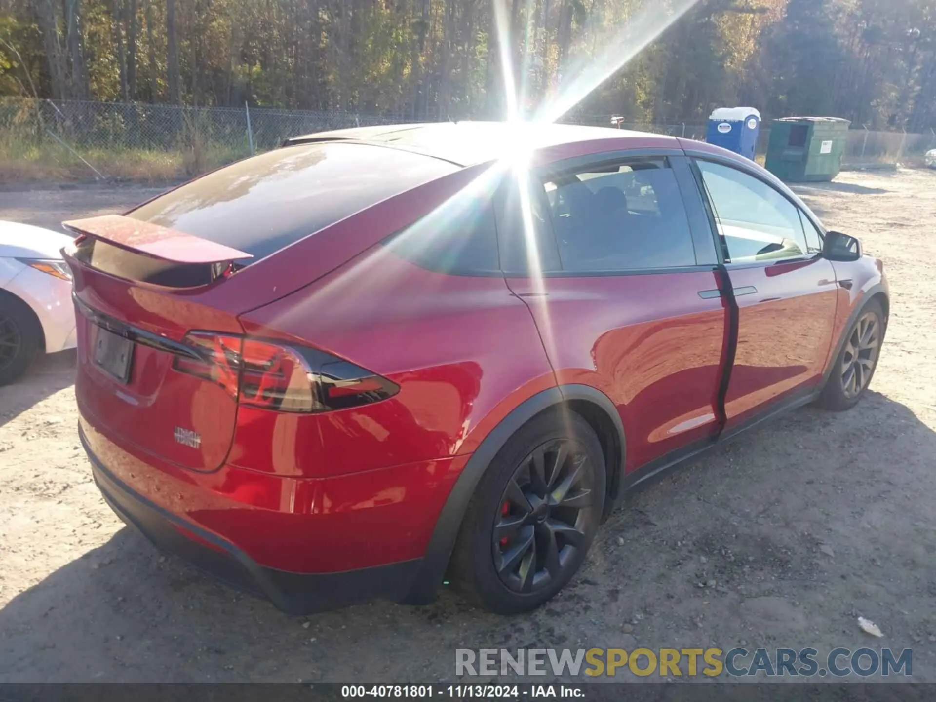 4 Photograph of a damaged car 7SAXCBE66PF425655 TESLA MODEL X 2023