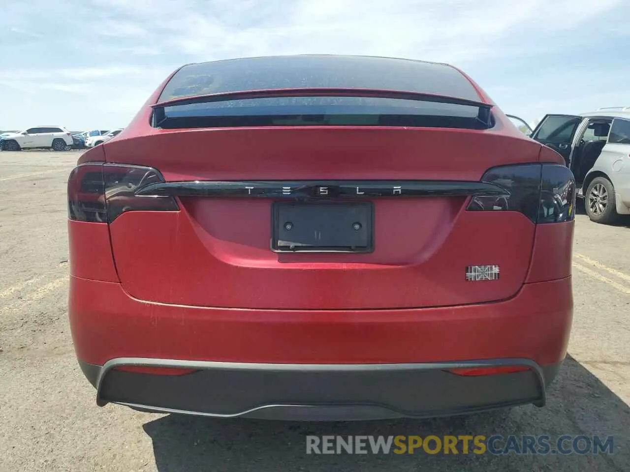 6 Photograph of a damaged car 7SAXCBE66PF427020 TESLA MODEL X 2023