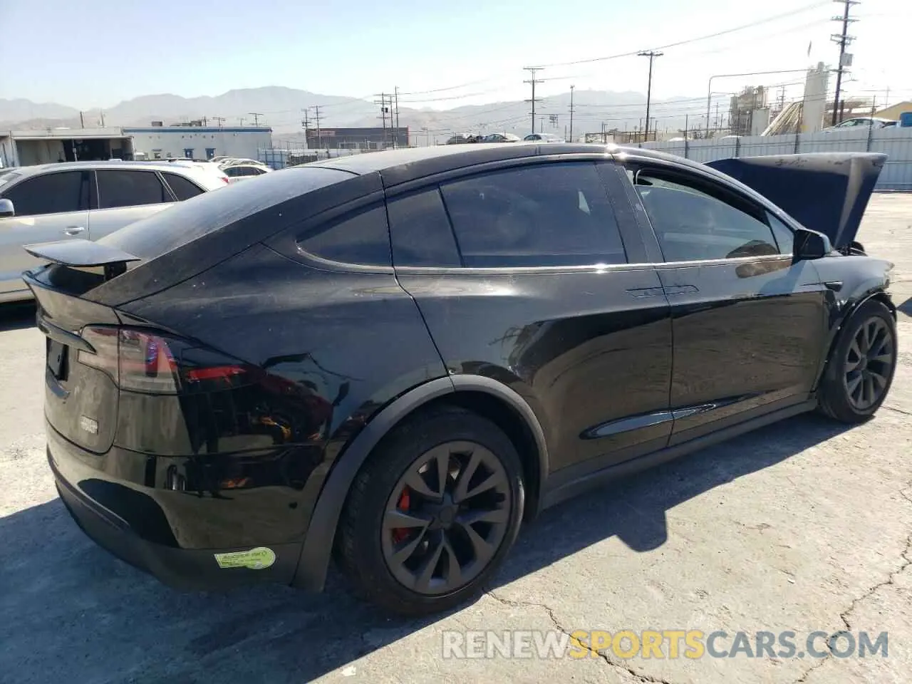 3 Photograph of a damaged car 7SAXCBE67PF387899 TESLA MODEL X 2023