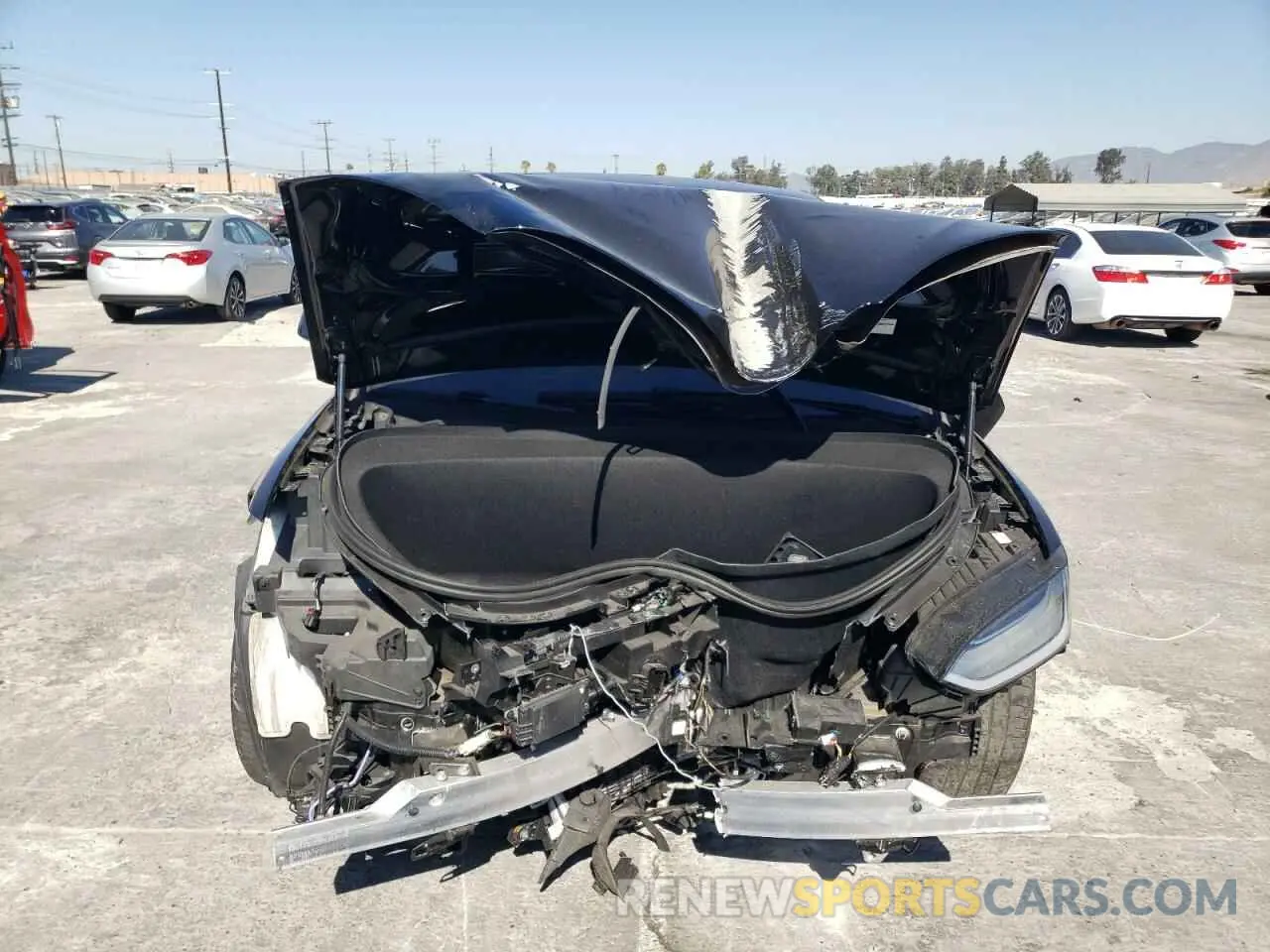 5 Photograph of a damaged car 7SAXCBE67PF387899 TESLA MODEL X 2023