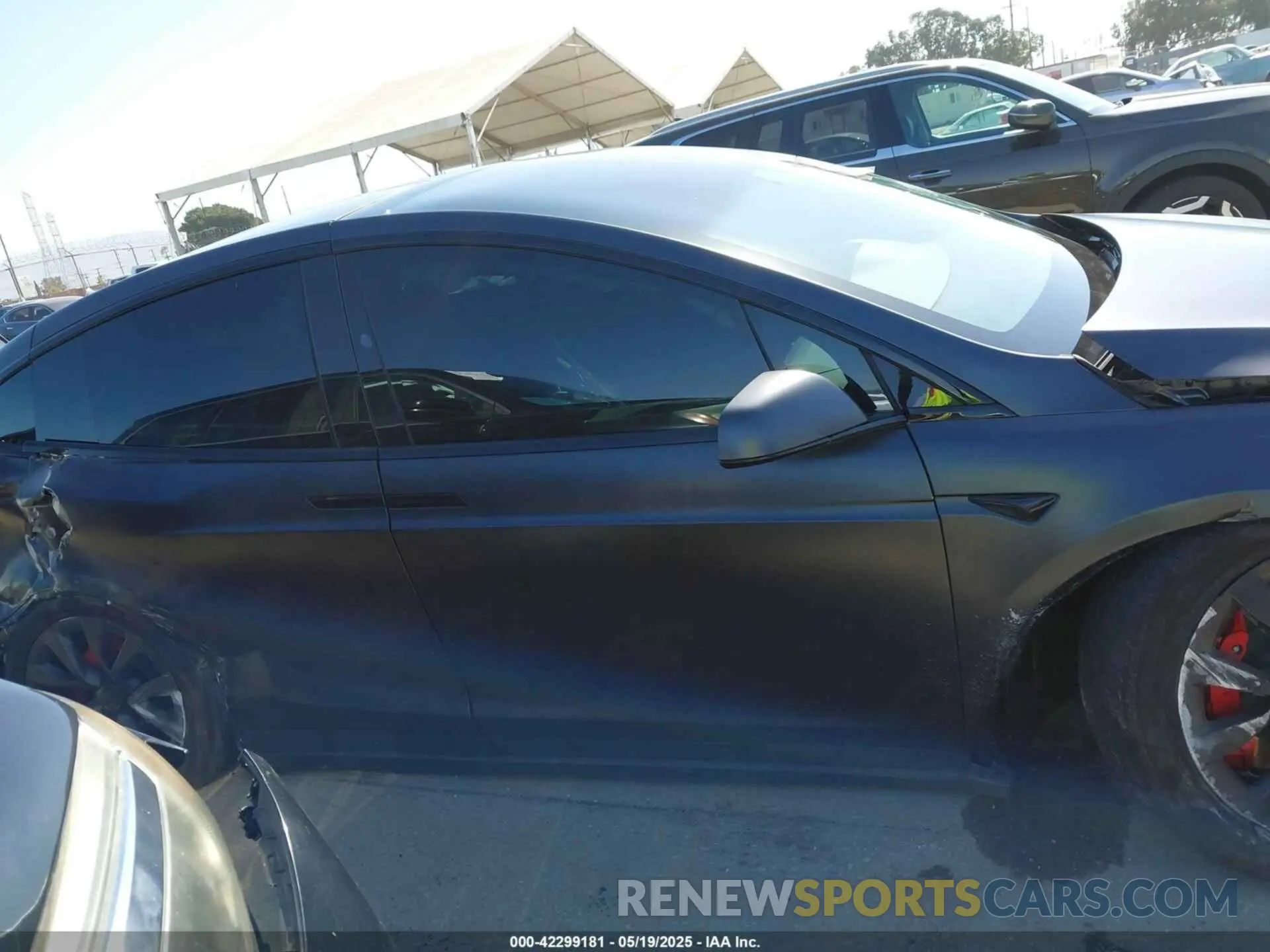 12 Photograph of a damaged car 7SAXCBE67PF429746 TESLA MODEL X 2023