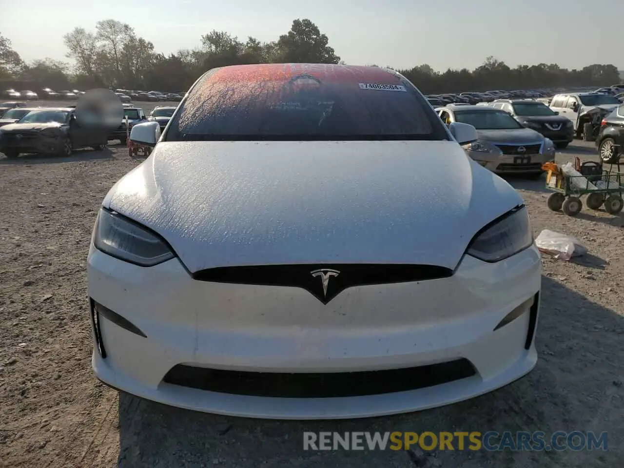 5 Photograph of a damaged car 7SAXCBE69PF395647 TESLA MODEL X 2023