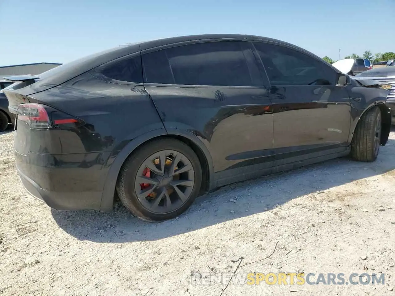 3 Photograph of a damaged car 7SAXCBE69PF425908 TESLA MODEL X 2023