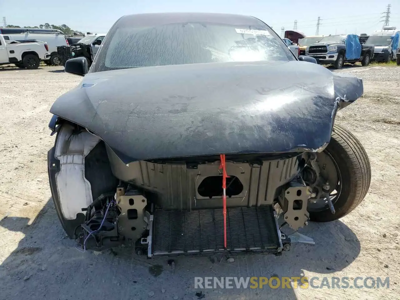 5 Photograph of a damaged car 7SAXCBE69PF425908 TESLA MODEL X 2023