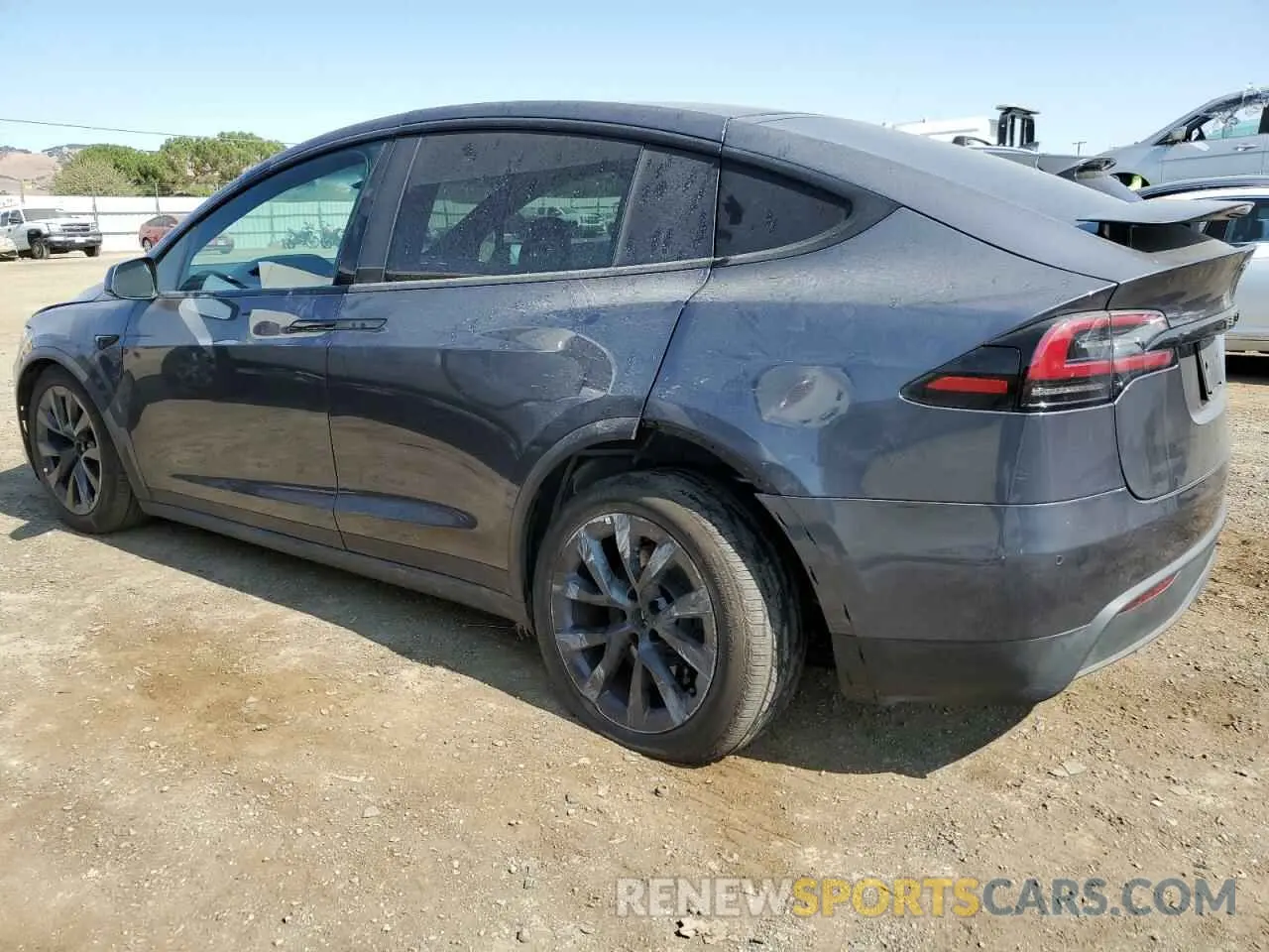 2 Photograph of a damaged car 7SAXCBE6XPF373186 TESLA MODEL X 2023