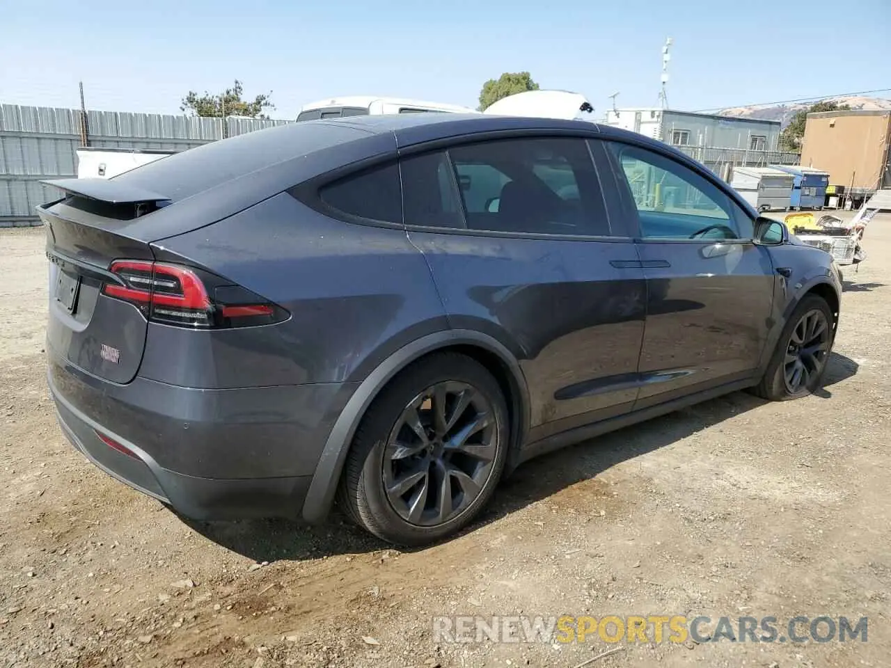 3 Photograph of a damaged car 7SAXCBE6XPF373186 TESLA MODEL X 2023