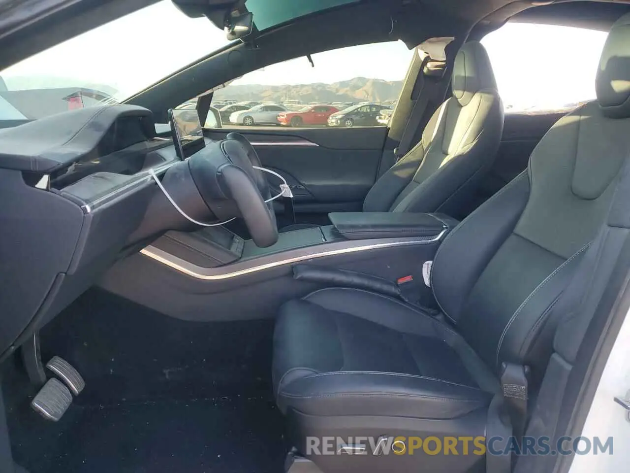 7 Photograph of a damaged car 7SAXCBE6XPF395804 TESLA MODEL X 2023