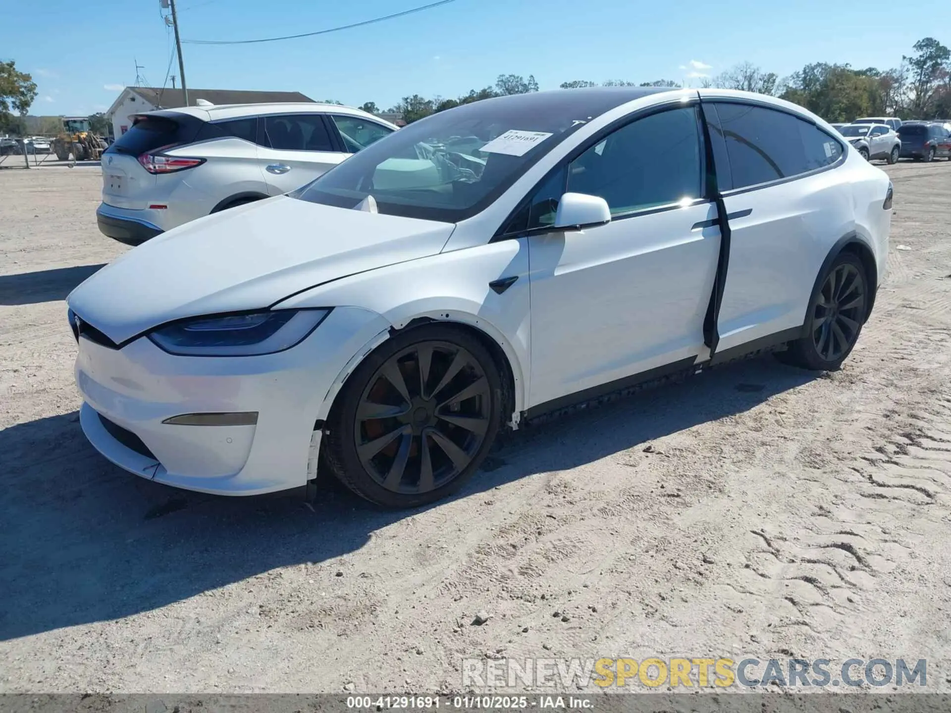 2 Photograph of a damaged car 7SAXCDE50PF381719 TESLA MODEL X 2023