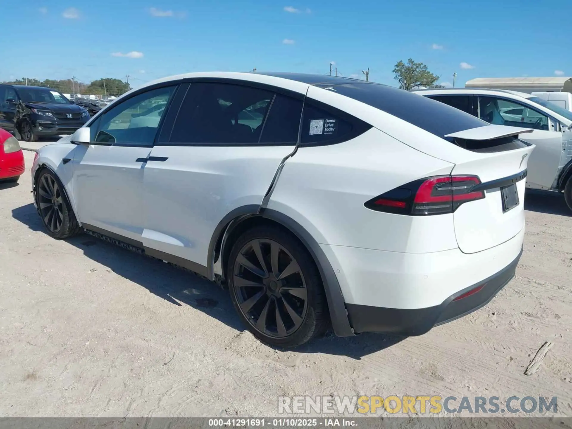 3 Photograph of a damaged car 7SAXCDE50PF381719 TESLA MODEL X 2023