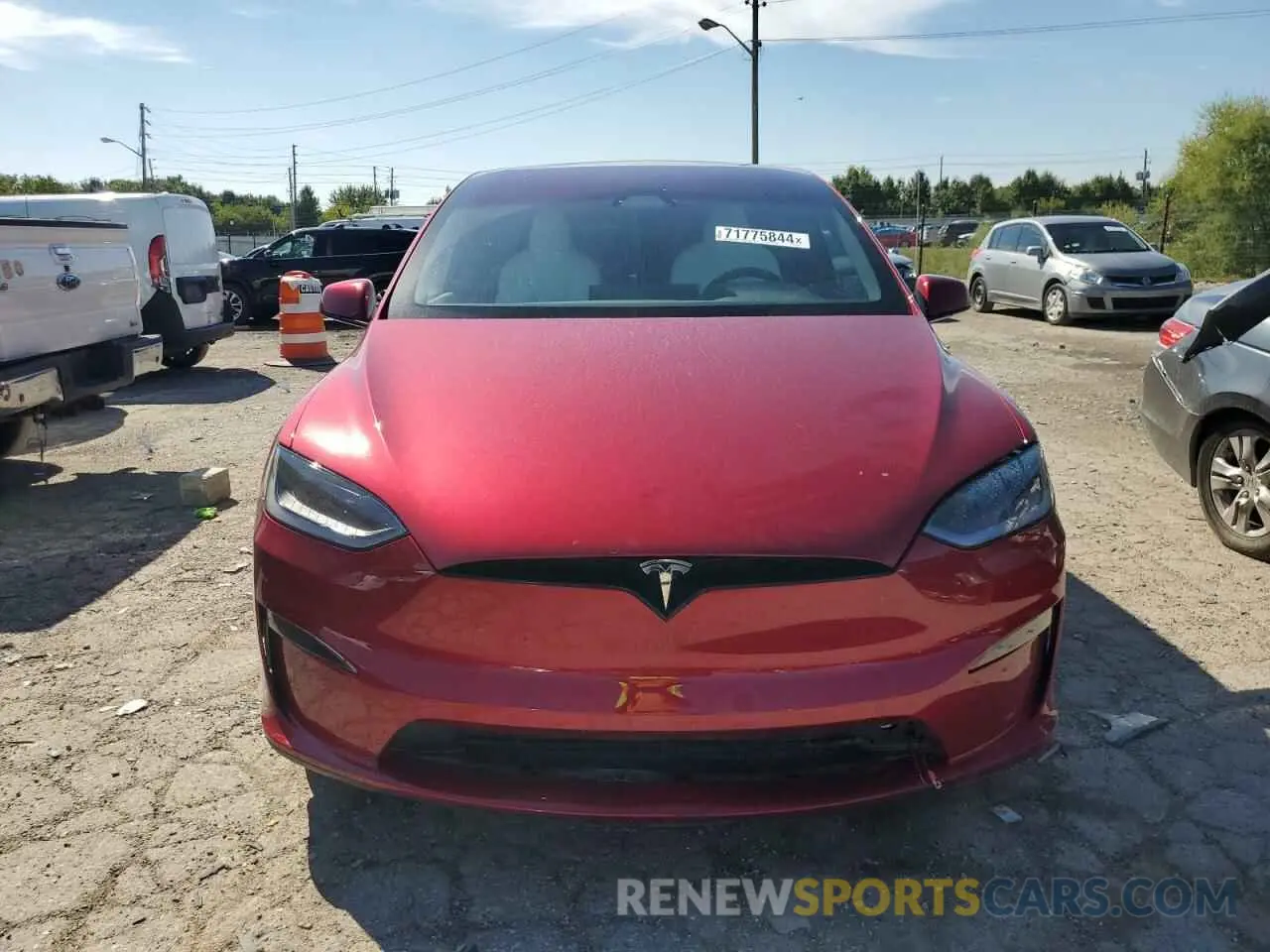 5 Photograph of a damaged car 7SAXCDE50PF405873 TESLA MODEL X 2023