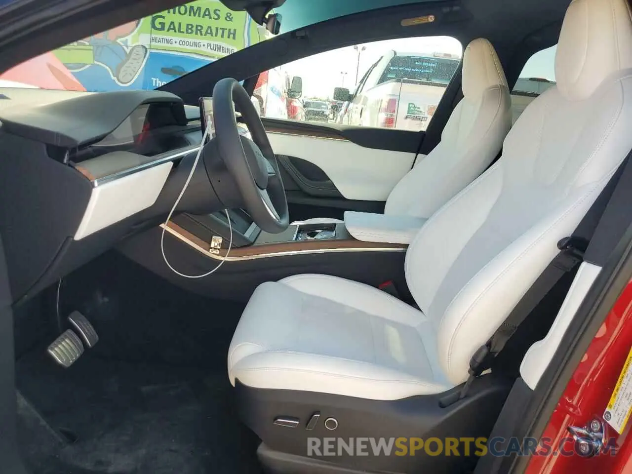 7 Photograph of a damaged car 7SAXCDE50PF405873 TESLA MODEL X 2023