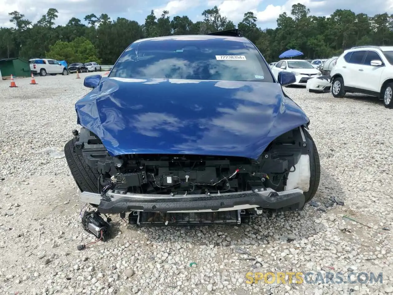5 Photograph of a damaged car 7SAXCDE50PF417358 TESLA MODEL X 2023
