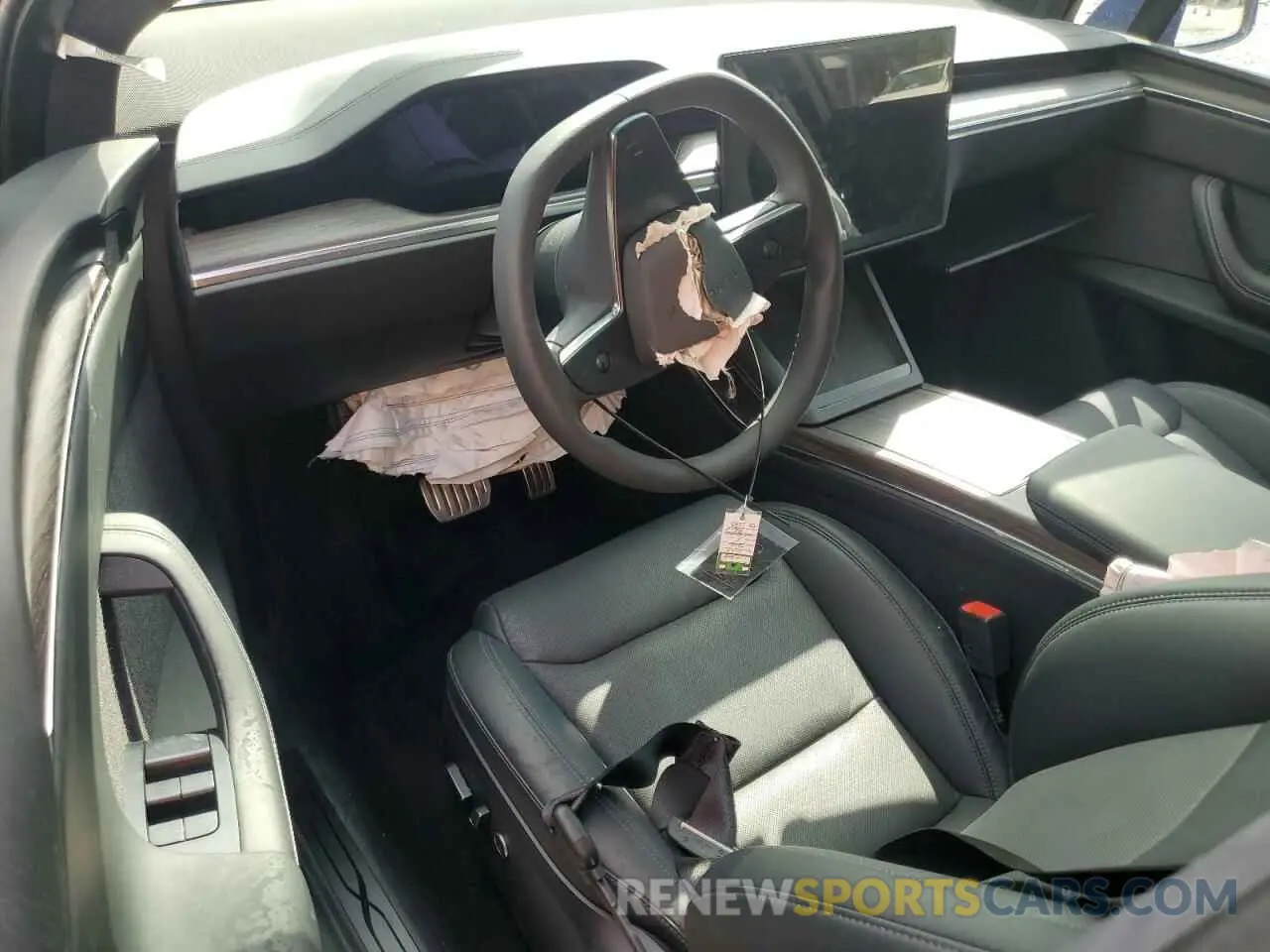 8 Photograph of a damaged car 7SAXCDE50PF417358 TESLA MODEL X 2023