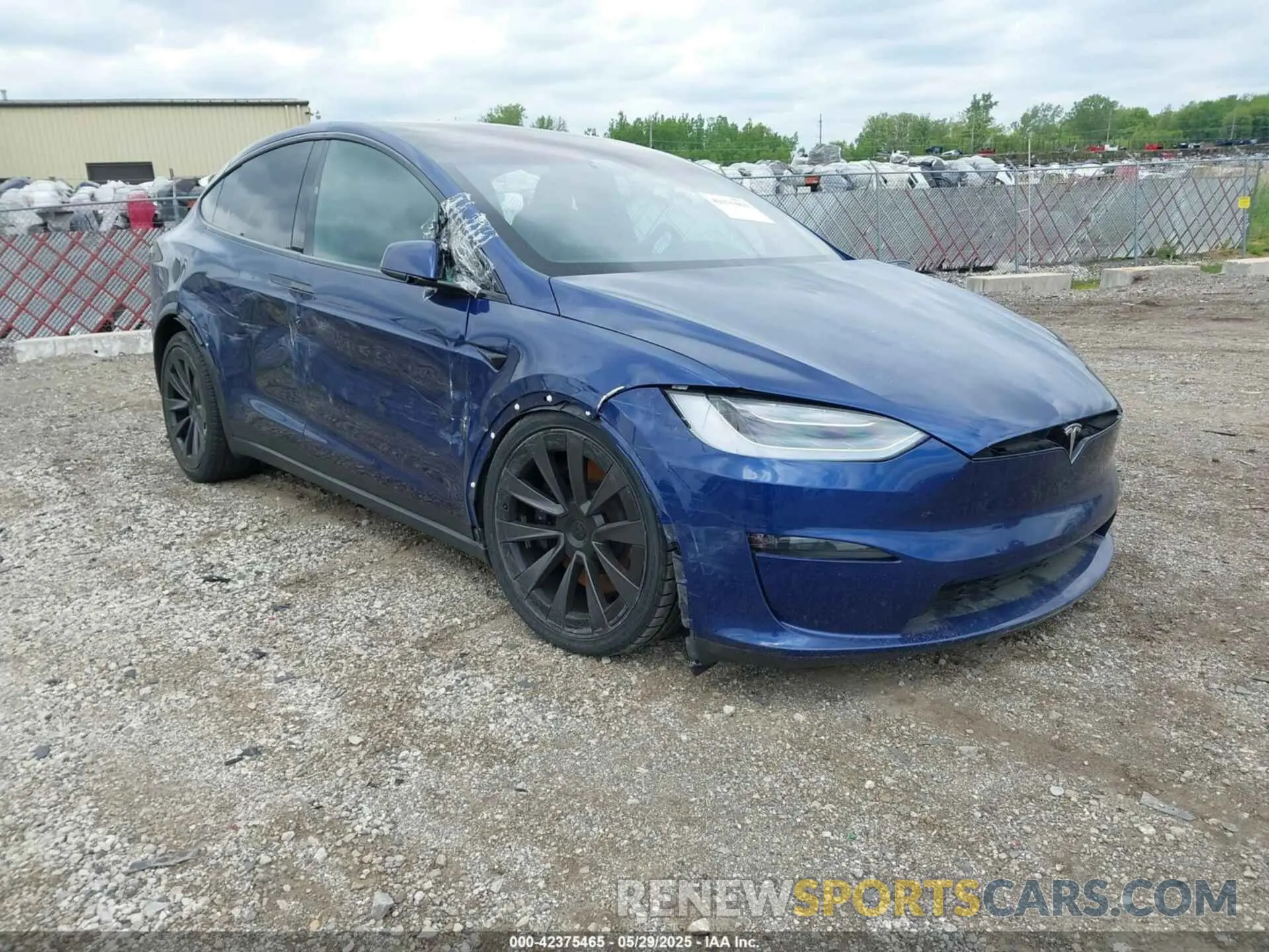 1 Photograph of a damaged car 7SAXCDE51PF404702 TESLA MODEL X 2023