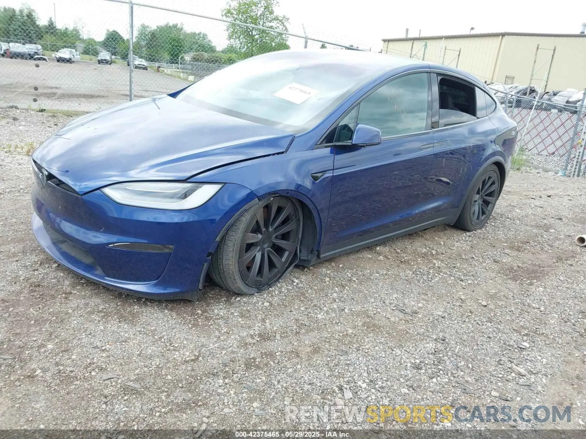 2 Photograph of a damaged car 7SAXCDE51PF404702 TESLA MODEL X 2023