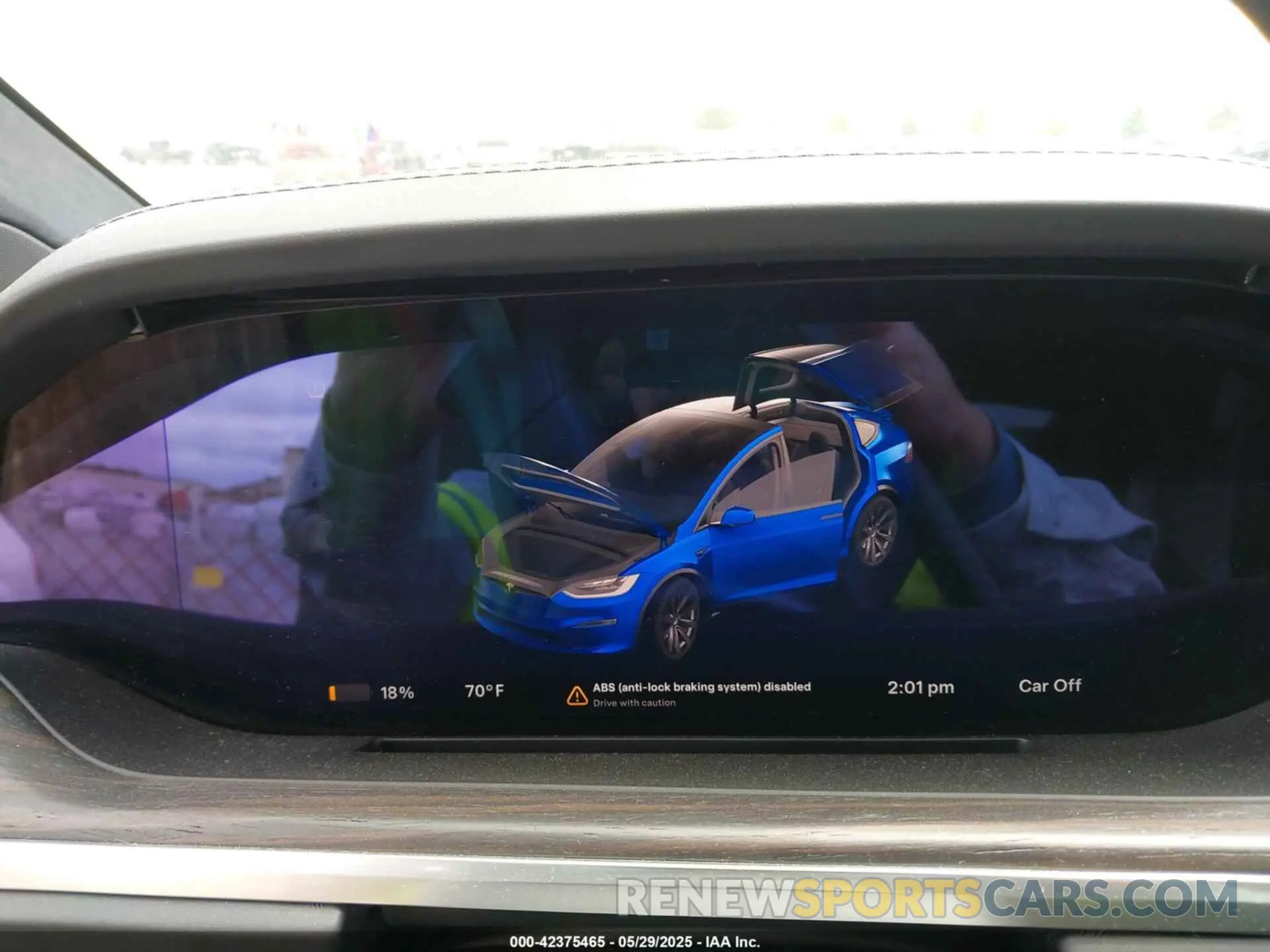 7 Photograph of a damaged car 7SAXCDE51PF404702 TESLA MODEL X 2023