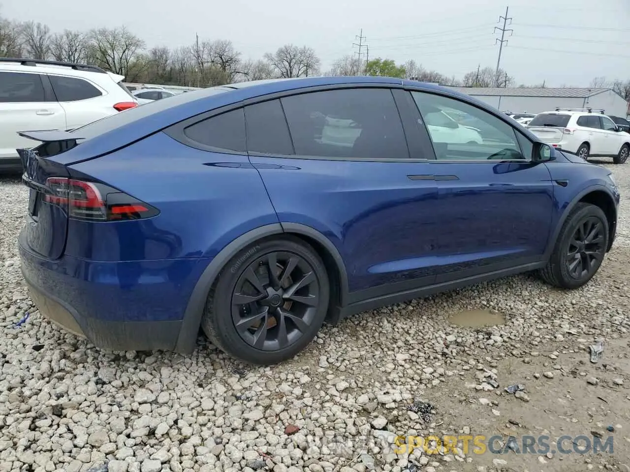 3 Photograph of a damaged car 7SAXCDE51PF415778 TESLA MODEL X 2023