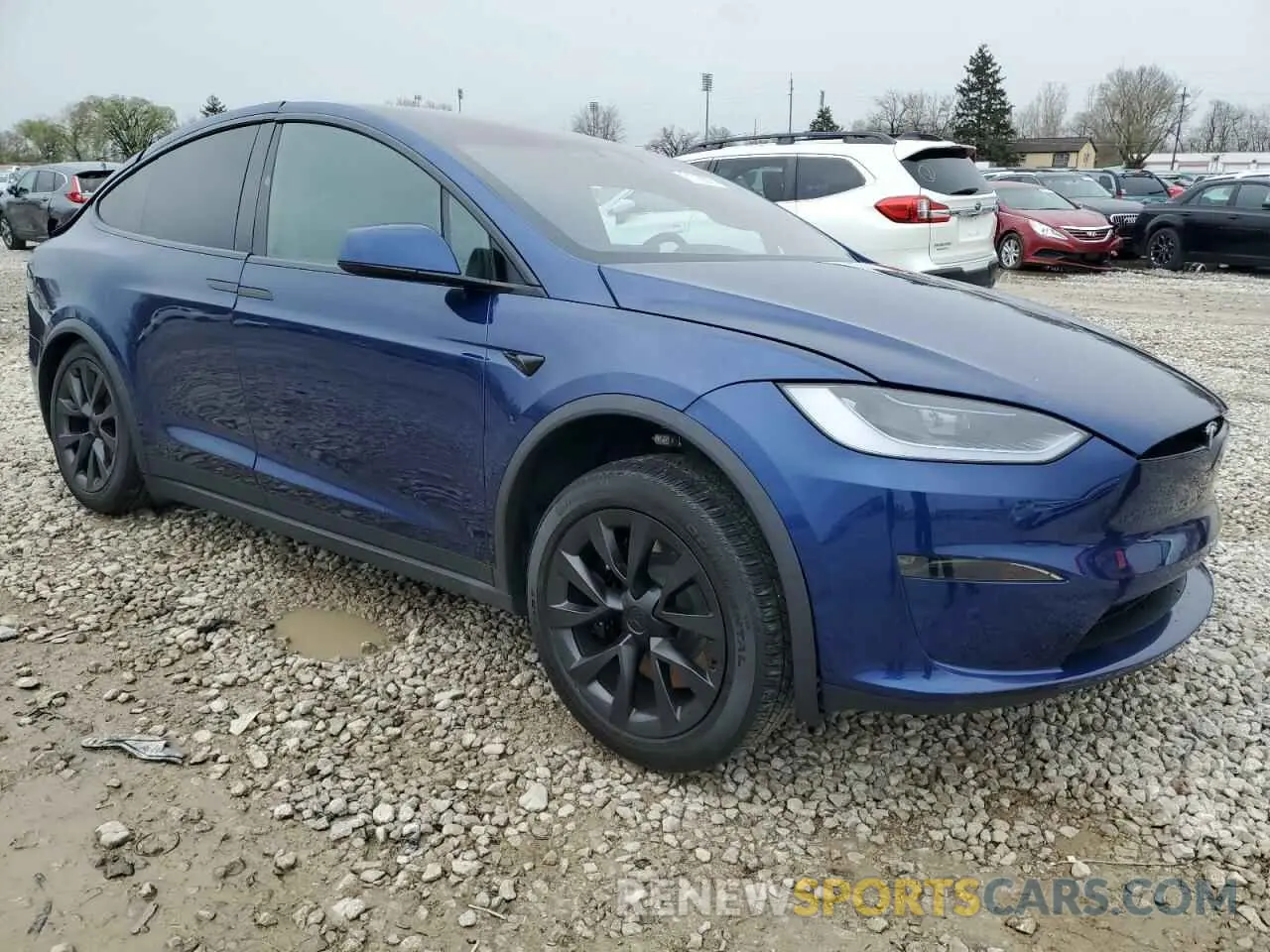 4 Photograph of a damaged car 7SAXCDE51PF415778 TESLA MODEL X 2023