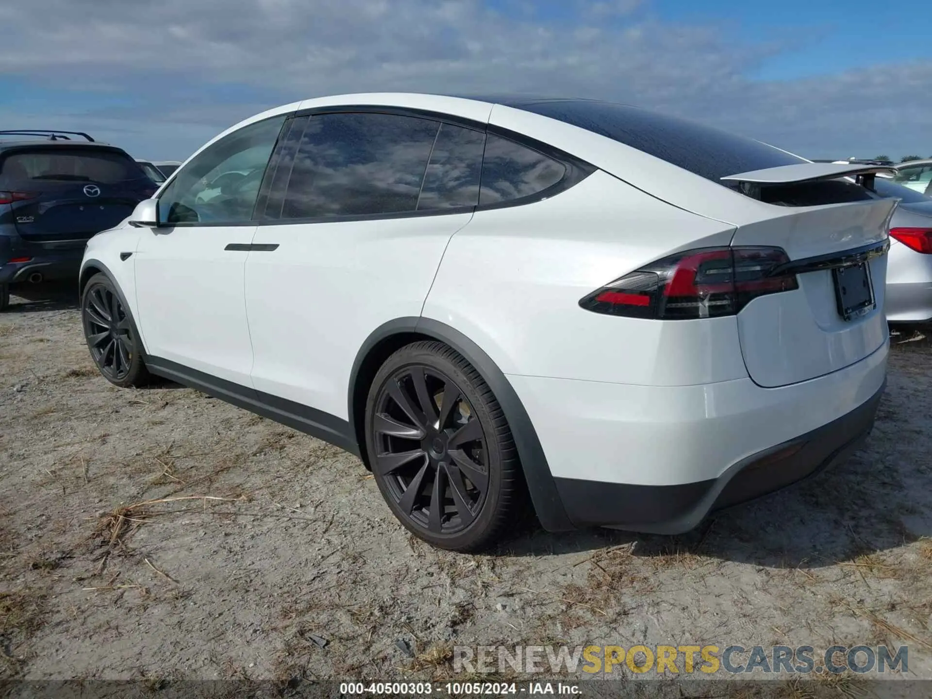 3 Photograph of a damaged car 7SAXCDE51PF424917 TESLA MODEL X 2023